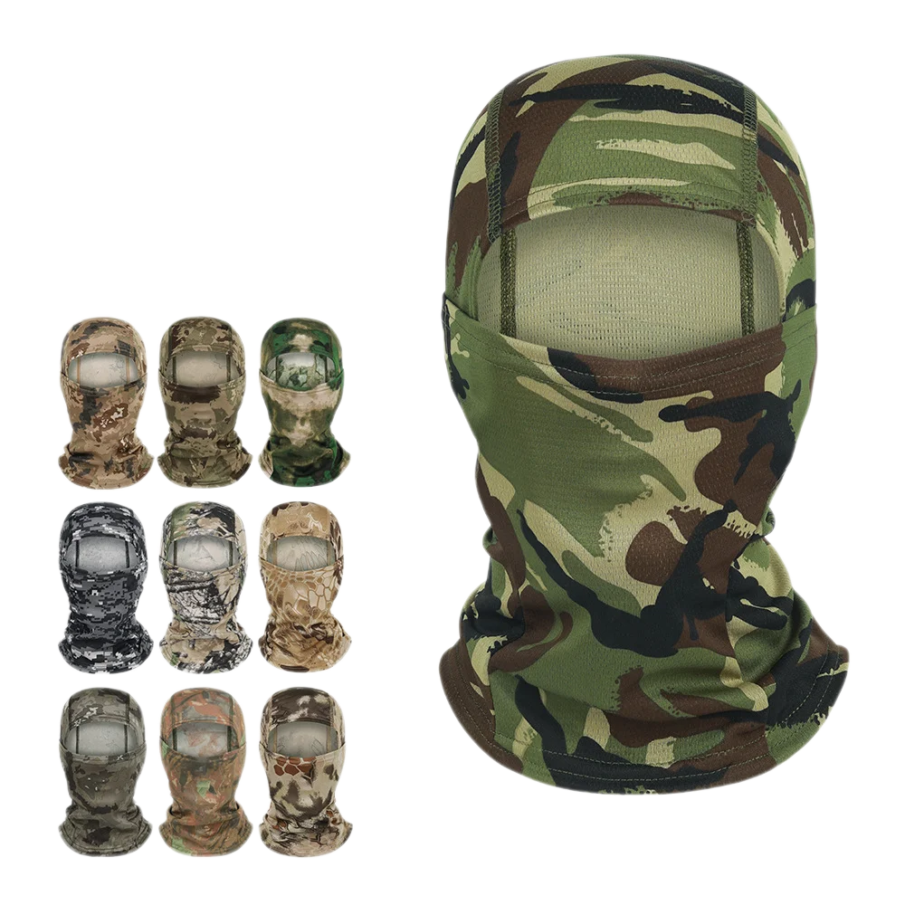 Wholesale Custom Logo Designers Knit Full Face Cover Skull Ski Mask 3 Hole Balaclava