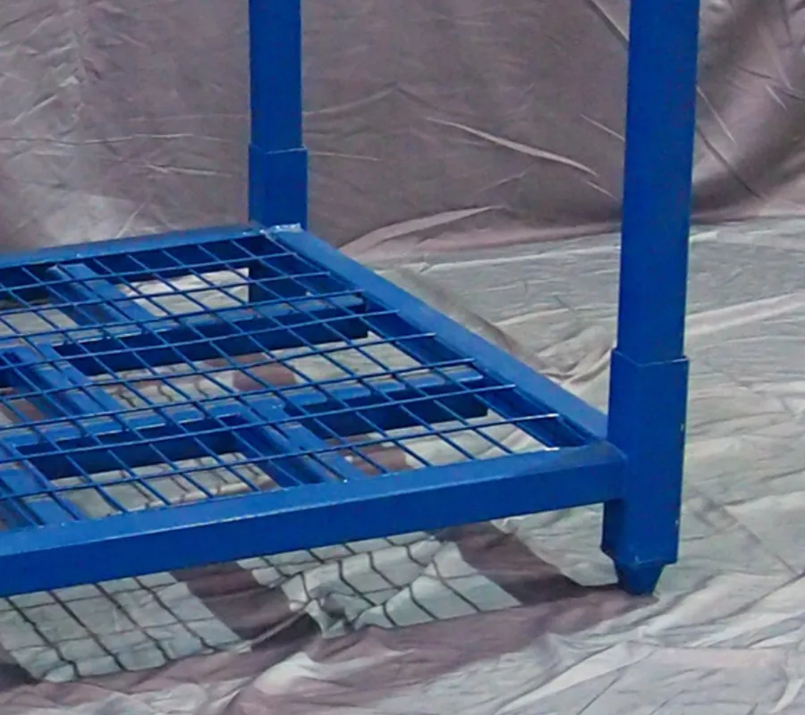 BHK30 сверхмощный Штабелируемый складной стальной стеллаж для поддонов по низкой цене