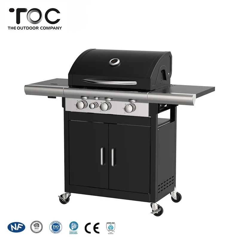 Factory Direct Wholesale Home Garden Outdoor Kitchen Stainless Steel Gas BBQ Grill