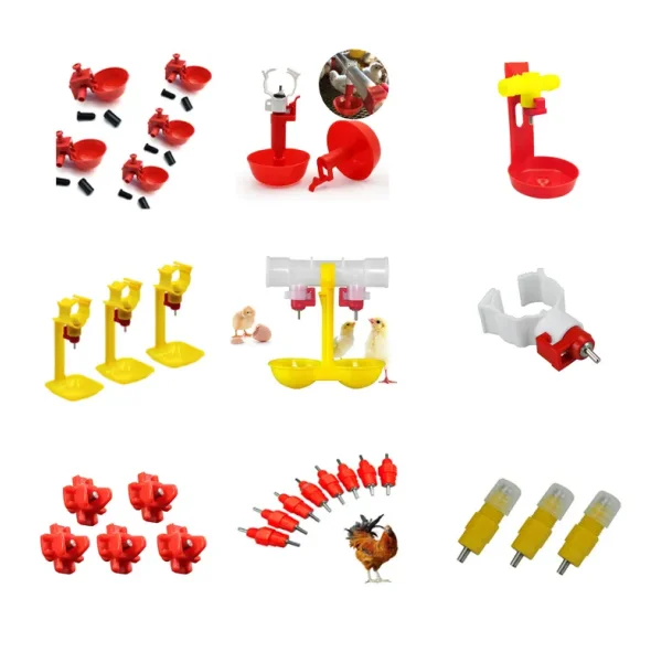 Chicken drinkers system chicken drinker horizontal nipple drinker automatic poultry chicken for birds
