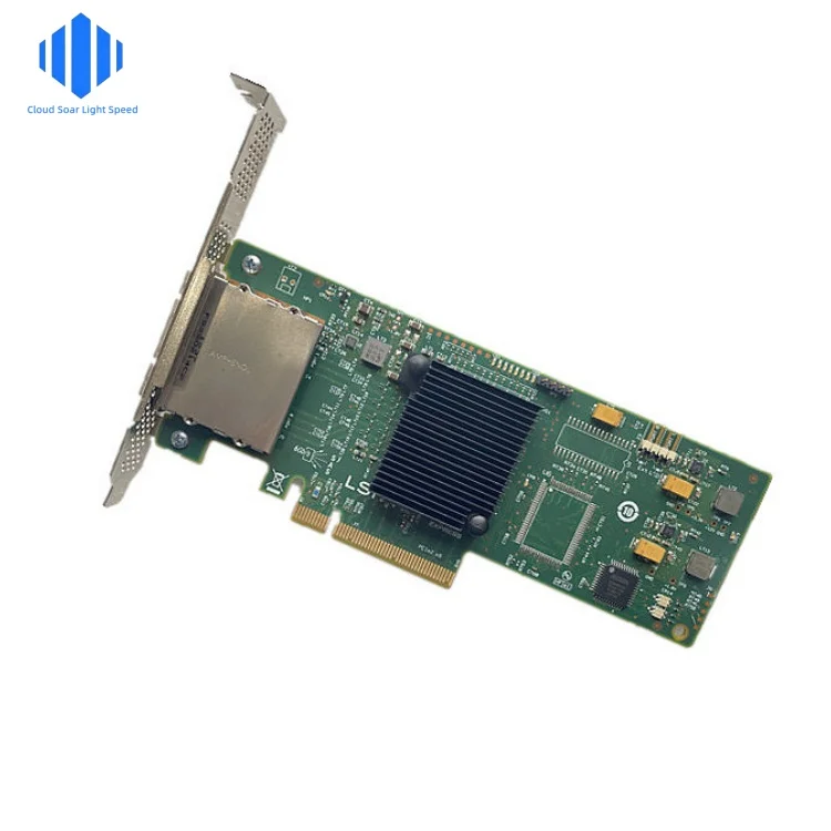 LSI SAS 9200-8e  Host Bus Adapter 6GB 8 External Ports PCI to PCIe Card Network PC Server Wired Internal Product in Stock