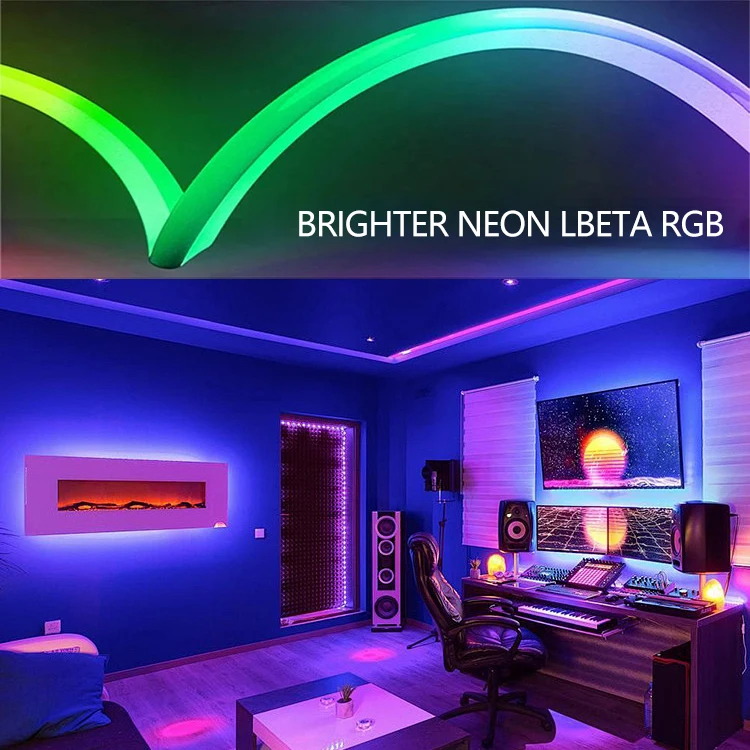 Waterproof IP67 Neon Rope Light Kit SMD5050 RGB 5M 10M Graffiti Silicone Lamp 24W  Strip RGB Led Light Strip