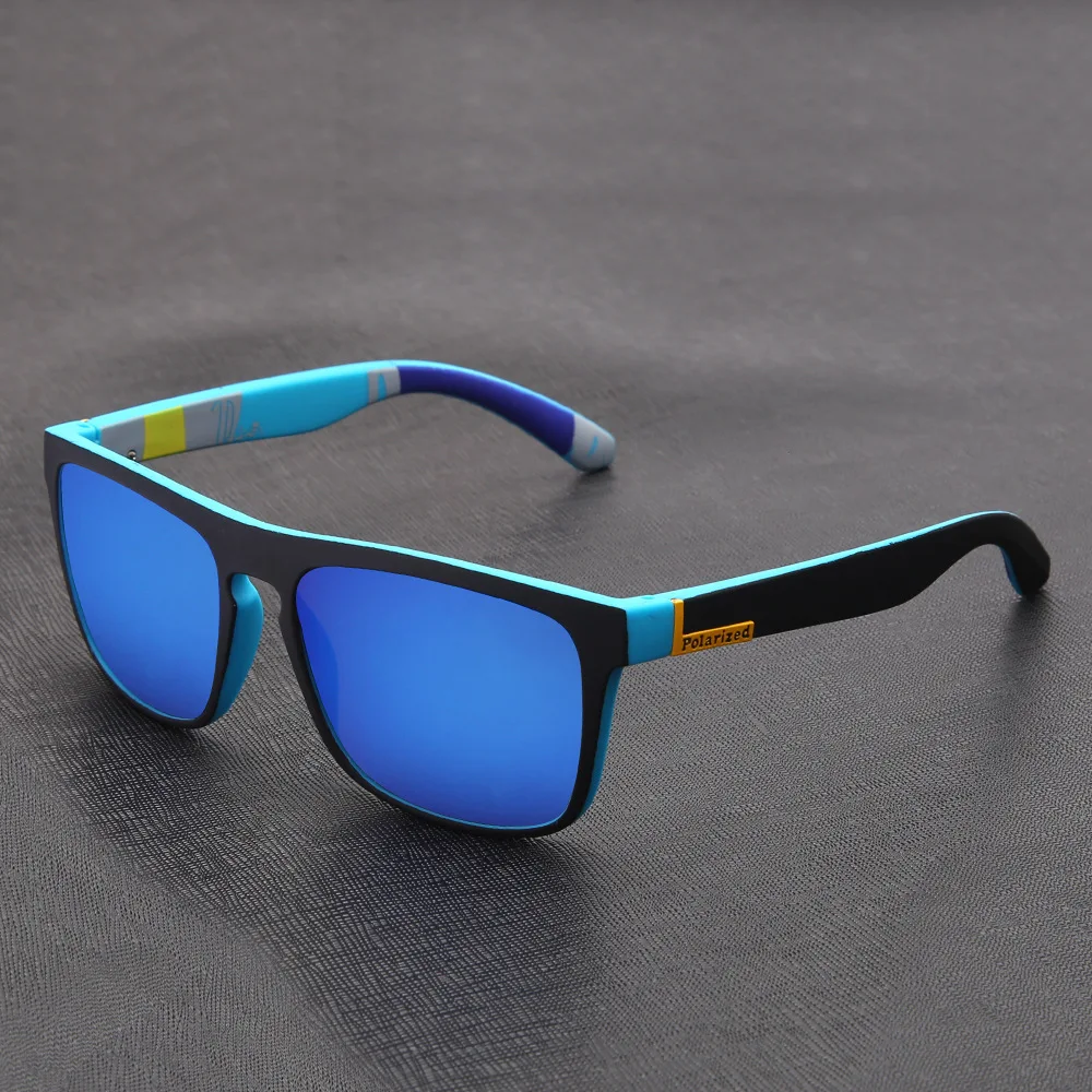 Matte Finish 100% UV Blocking Mirror Lens Polarized Sunglasses Men and Women Sun Glasses