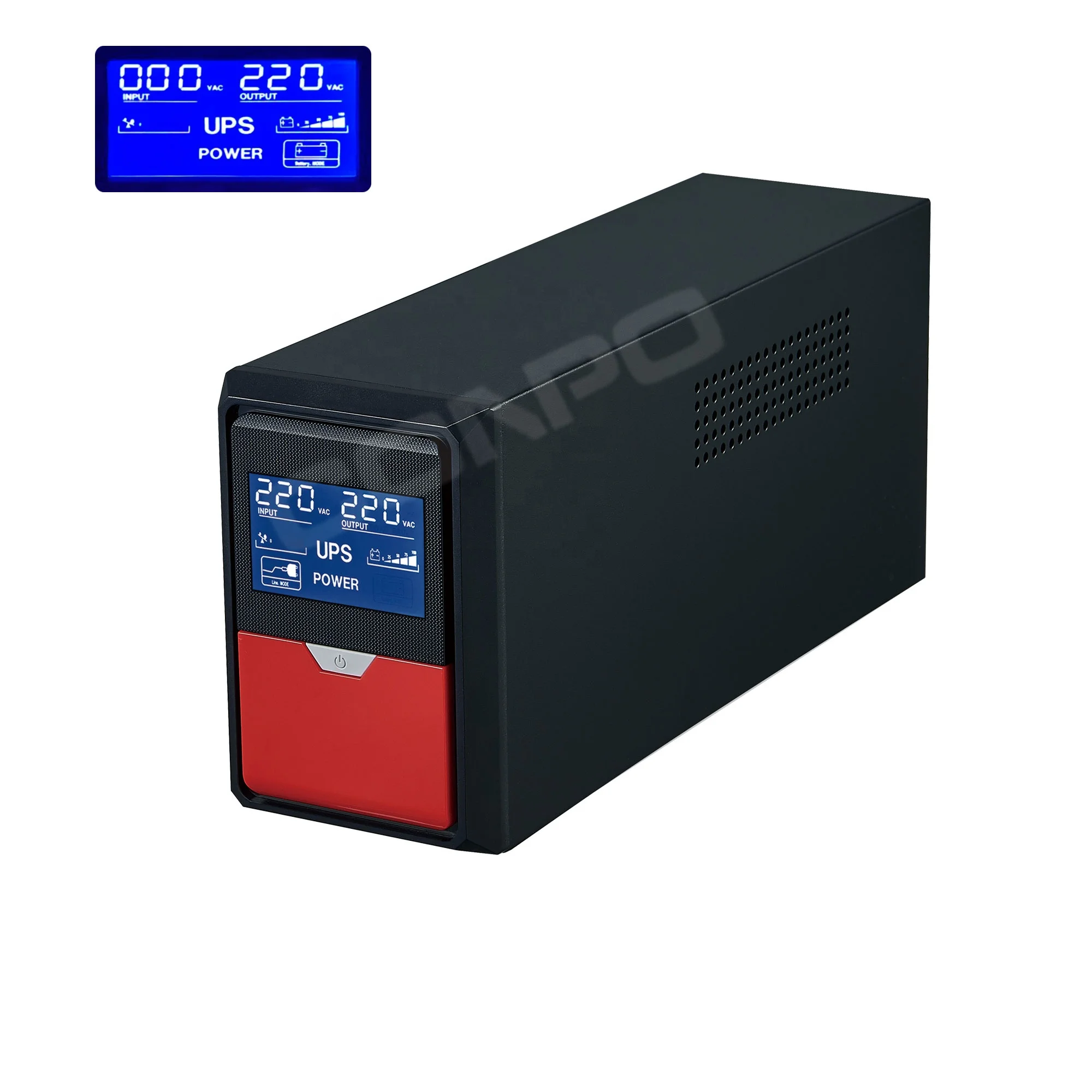 PK650 650VA/360W, in-built Battery 7AH/12V*1, Offline UPS/Line interactive UPS 110V/220V, with Surge etc. full protections