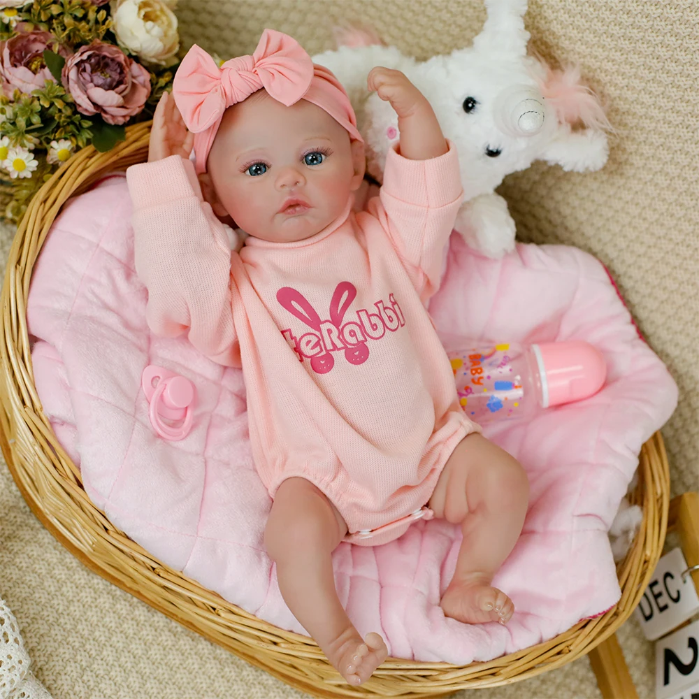 Lifereborn Hot Selling Meadow Reborn Baby Dolls Silicone Soft Baby Toys Alive Newborn Rebirth Babies Reborn Dolls