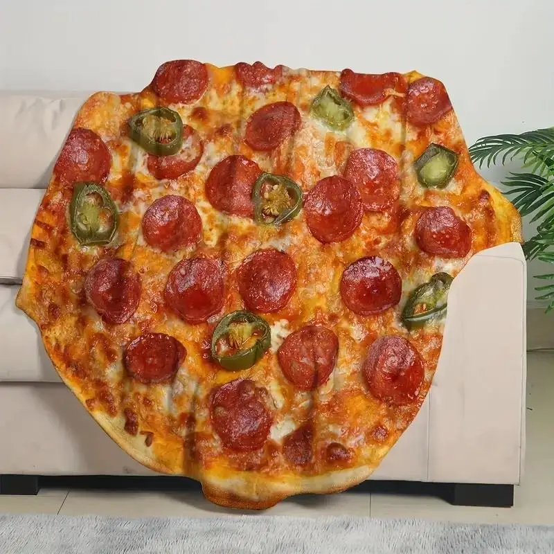 Зимнее теплое одеяло для пиццы