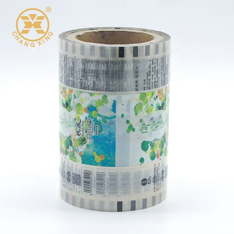 Recyclable Plastic Mix Nuts Packaging PET Film Roll Transparent Printed Nut Packaging Pouch Barrier Film