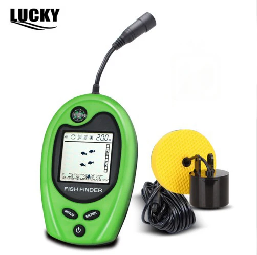 Lucky  FF818 portable fishing finder gps echo sounder fish depth Sonar fish finder Fish Detector