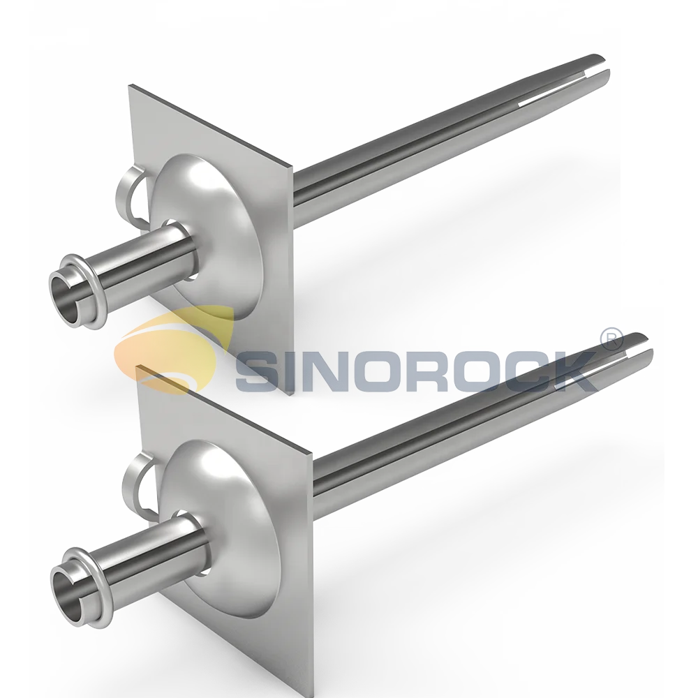 Hollow Anchor Bar Friction Rock Bolts Full Threaded Steel Self Drilling Rock Bolt