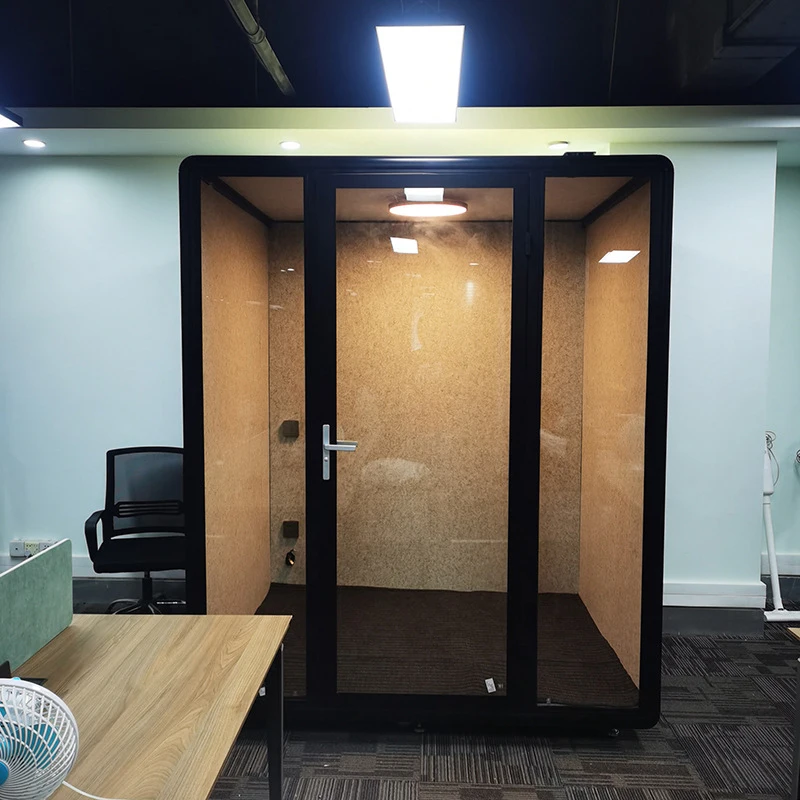 XL Size Soundproof Office Pod  Acoustic Office Phone Booth Office Telephone Booth For Meeting