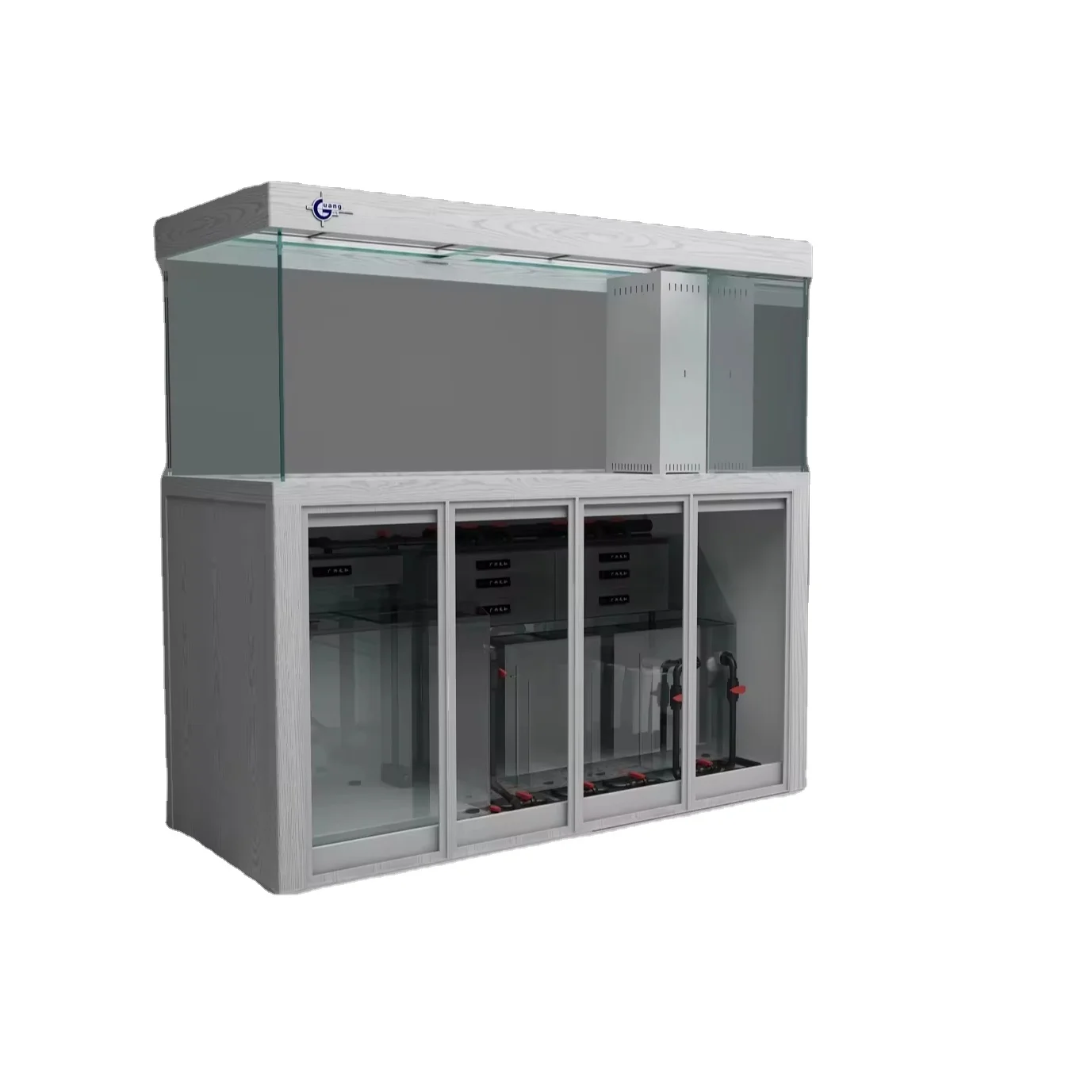 Factory Directly Sale Best Seller Commercial Large Glass Acrylic Fish Tank Aquarium