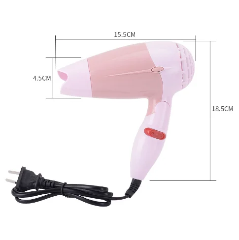 Mini Folding Hair Dryer Cold and Hot Air Home Portable Travel Hair Dryer Quiet Hair Dryer