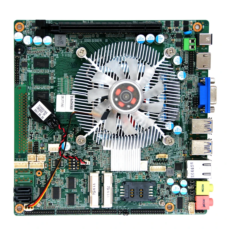  Материнские платы LGA1150 mini itx 4th i7 Промышленная материнская плата 4 Гб ddr3 8