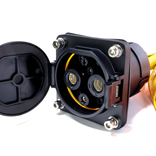 Заводская цена розетка для зарядки GBT DC EV 80A 125A 200A 250A зарядного устройства