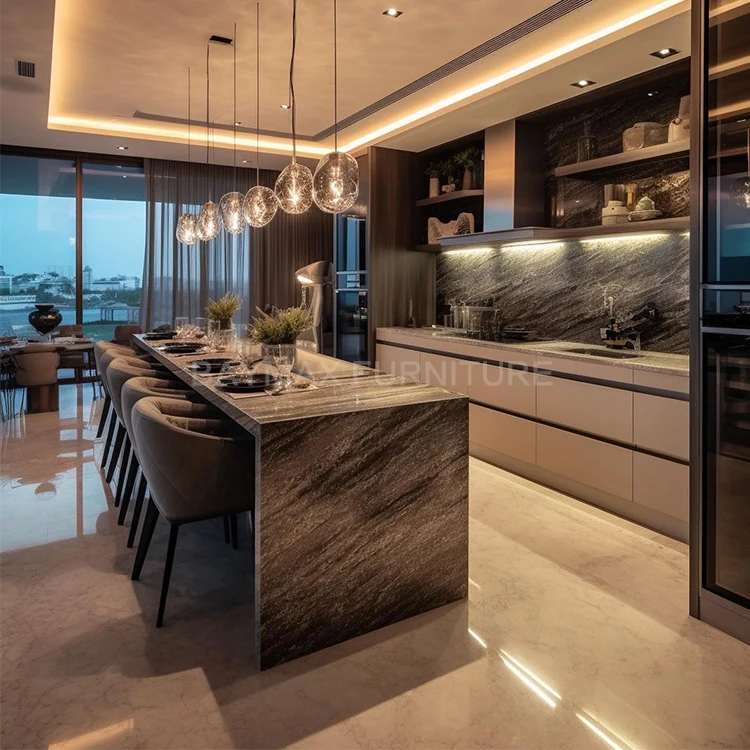 Custom modular full kitchen set European style kitchen cabinet