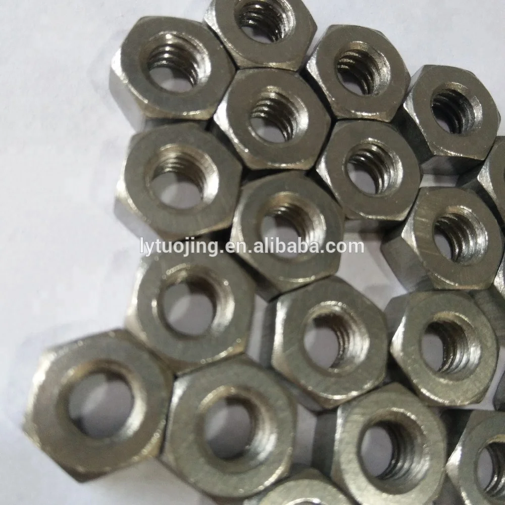 Чистая молибдена Mo гайка/Крепеж