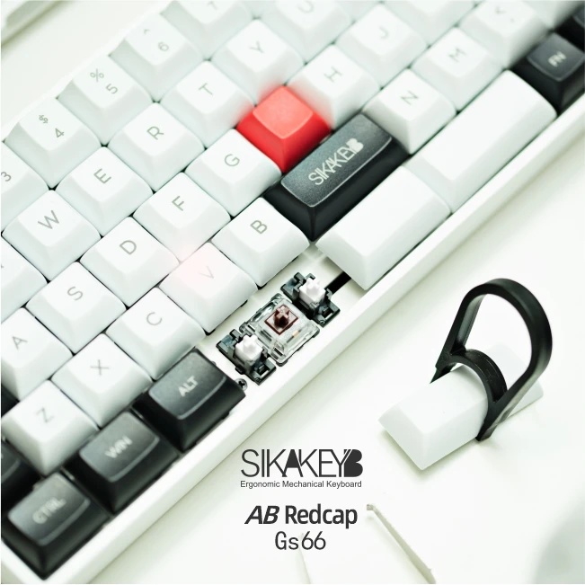 Manufacturers supply ergonomic mechanical keyboard hot-swappable switches to adapt to multiple operating systems