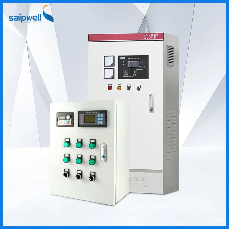Напольный стационарный шкаф управления преобразованием частоты SAIPWELL PLC электрическая