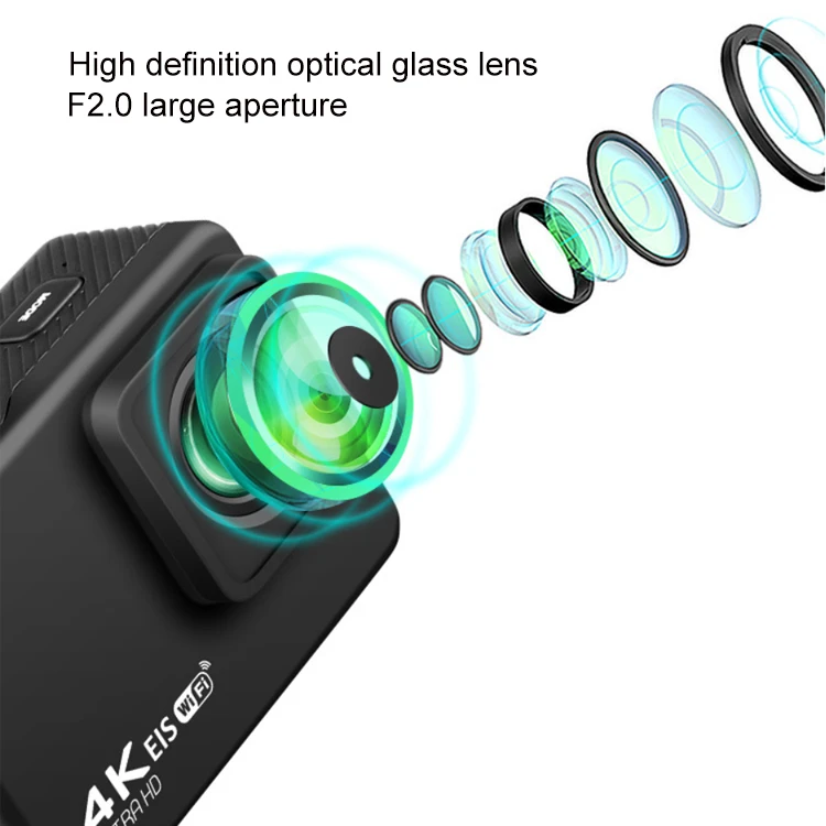 Action Camera Cam WIFI Action Cam Waterproof 4k Sports Camera With Waterproof Shell