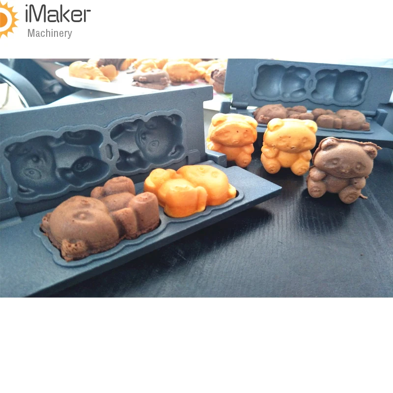 Walnut Cake Forming Fish Shape Delimanjoo Making Machine