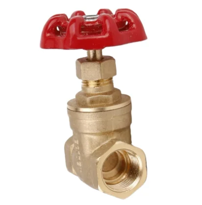 Factory Wholesale Superior Quality Brass Valve Water Shut-off Valve with All Copper Construction  Valve