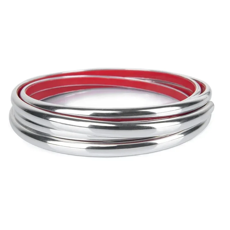 New 10 Ft Peel and Stick Trim for Backsplash Tile Edge, Self-Adhesive Liner for Corner Decor