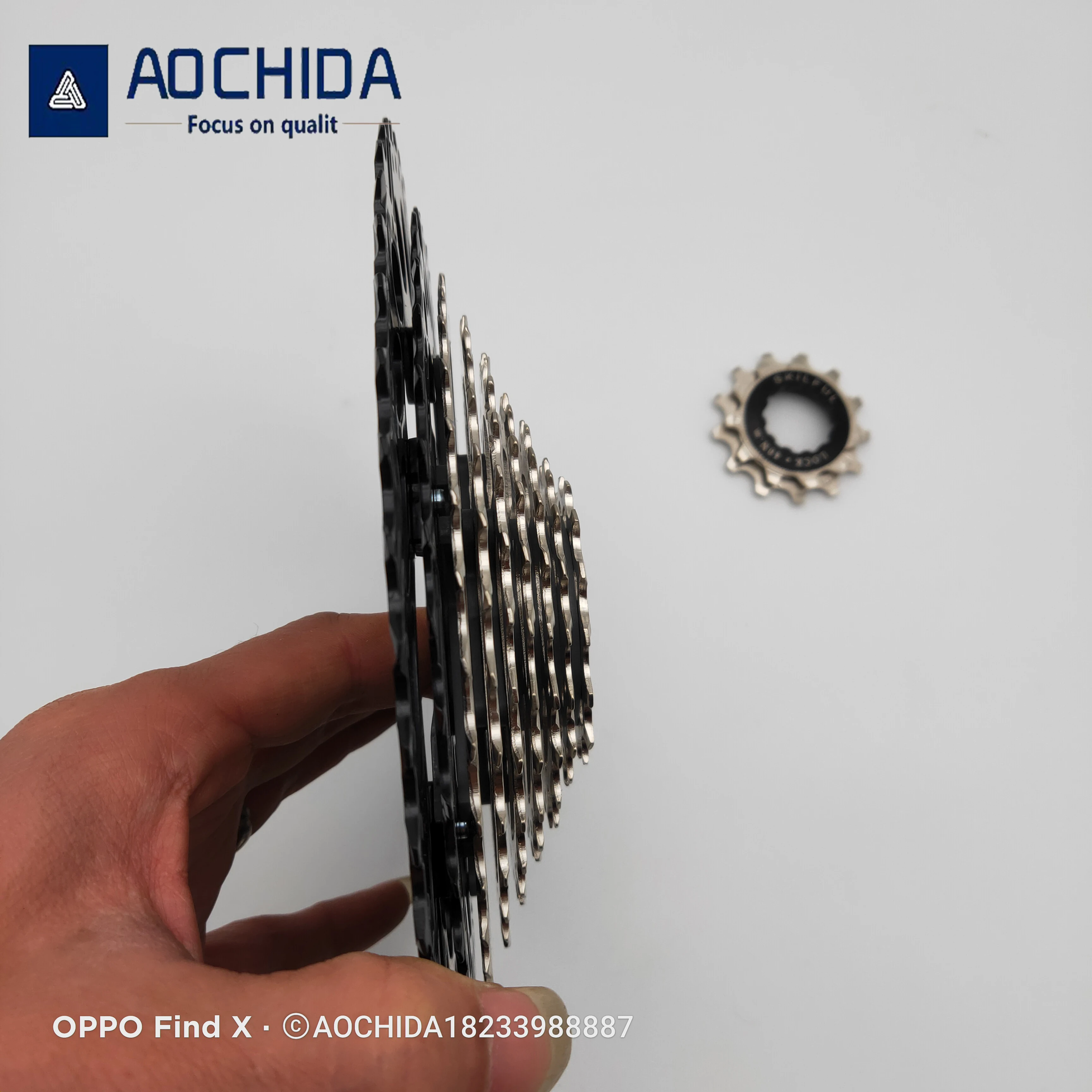 MTB Road Bike 11 Speed 11-50t Chrome the Largest Black Iron Bracket 801G Cassette FreeWheel Bicycle Flywheel Bicycle Accessories