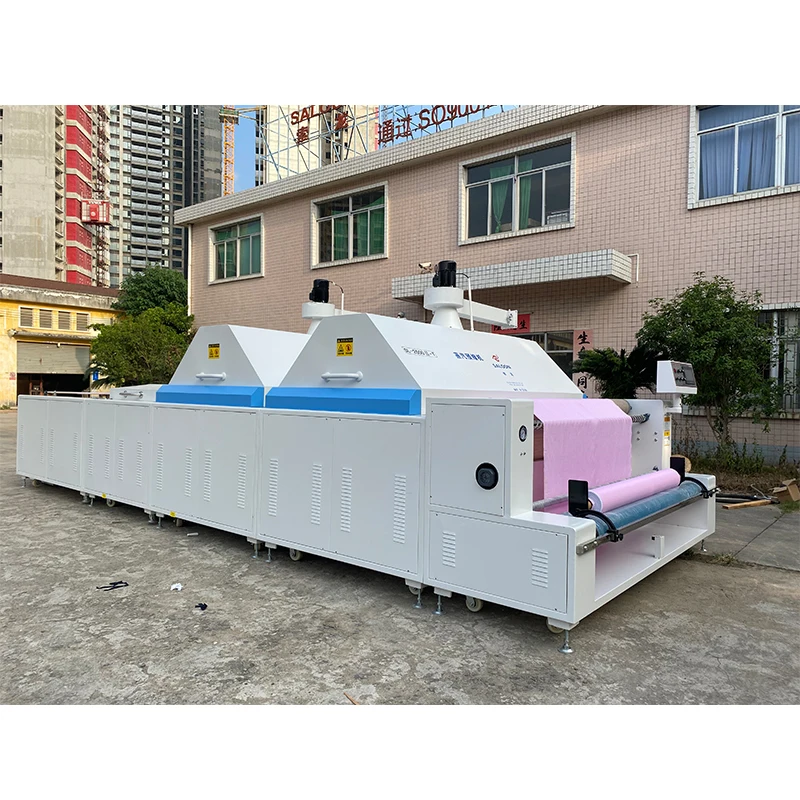 High Efficiency Garment Fabric shrinkage sanforizing machine Fabric Shrinking And Forming Machine