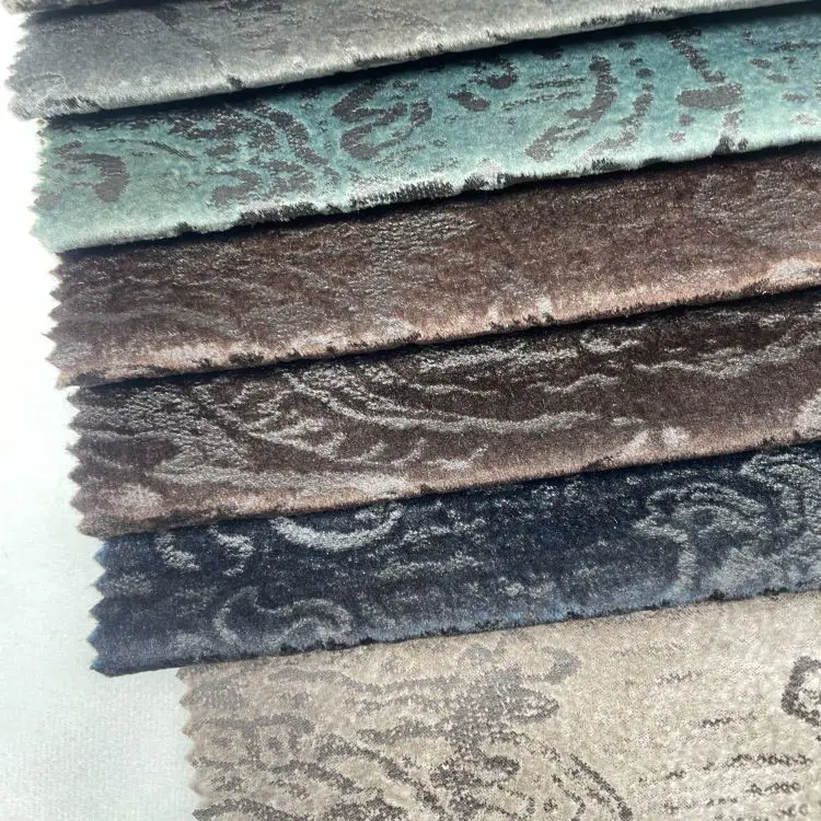 Sofa Fabrics in Stock Linen Sofa Fabric Home High Quality Polyester Textile Woven 100% Polyester