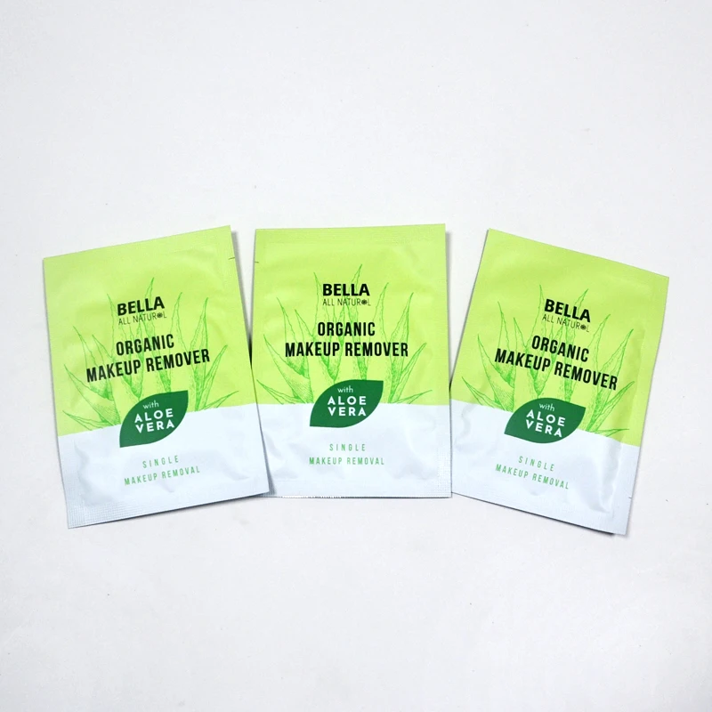 No alcohol no stimulation facial makeup remover wet wipes travel friendly for disposable makeup removal