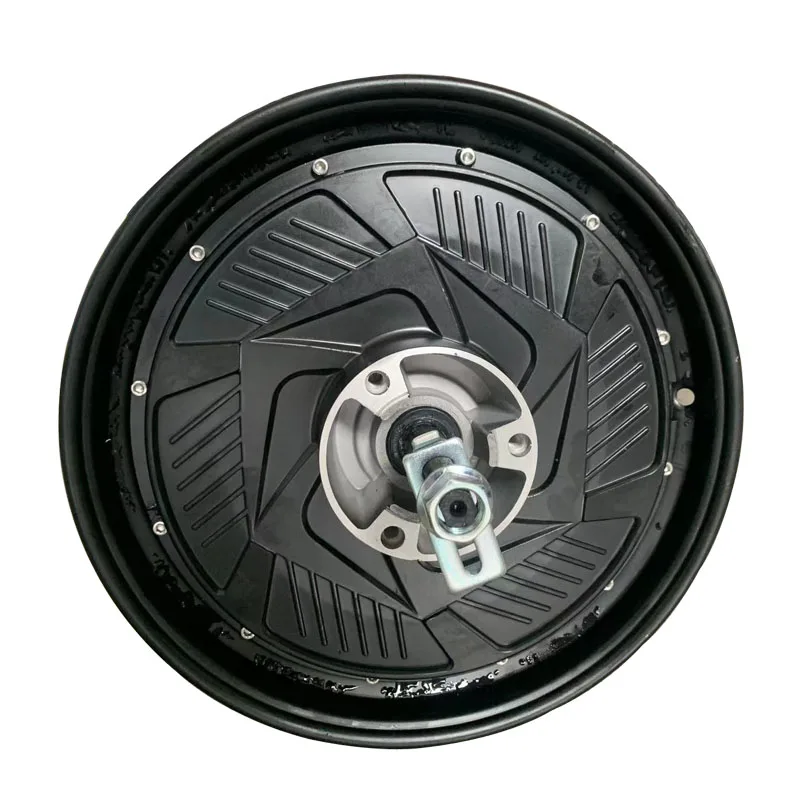 12-дюймовый DC бесщеточный мотор 60V72V4000W дисковых тормозов ступицы колеса