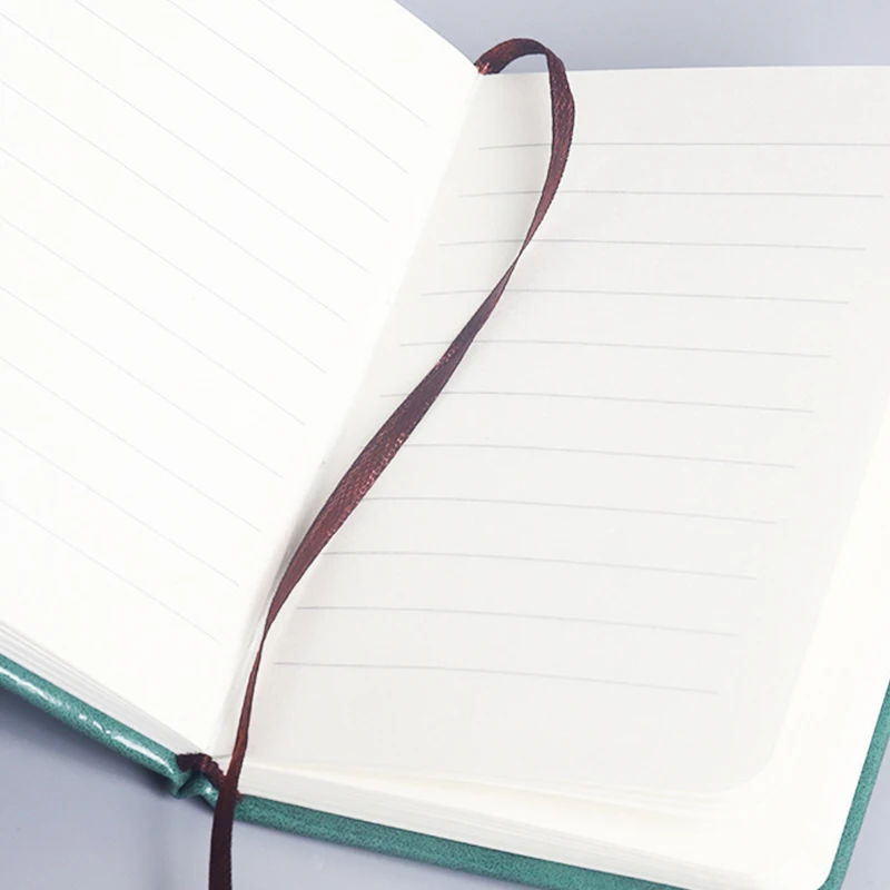 Small cute pocket notebook pu leather lined journal notebook custom printing notebook