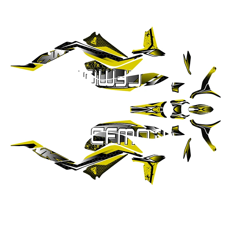Wholesale Full Body Design Vinyl Decals for CFMOTO NK 250 Motor Cycle Motorcycle Stickers