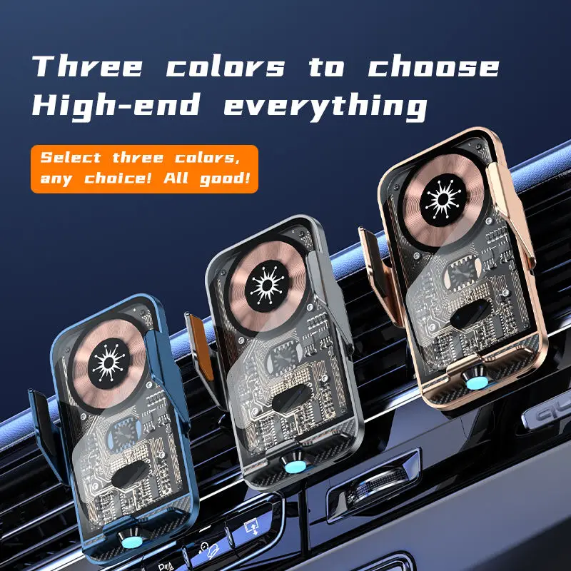 Smart Car Wireless Charger Mobile Phone Stands Phone Holder For Car With Wireless Charger