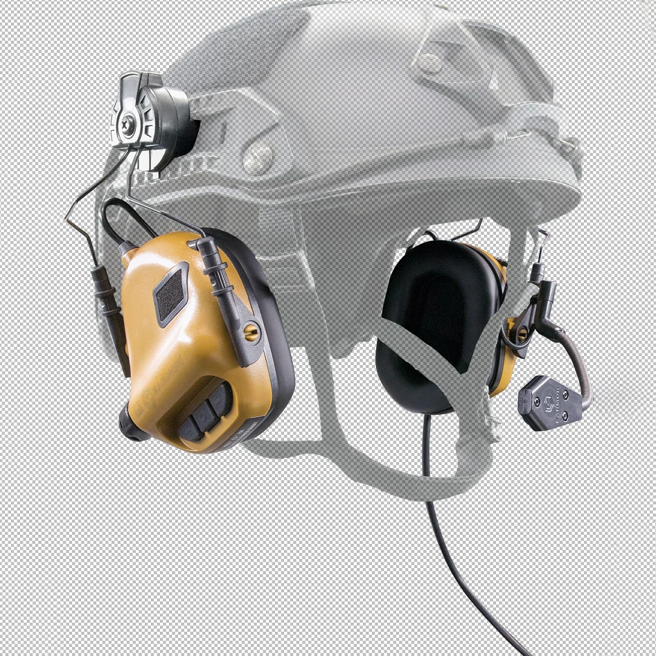 HBC Ear Protection Tactical Headphone Safety Soundproof Noise Reduction Earmuffs,Hearing Protection For Worker