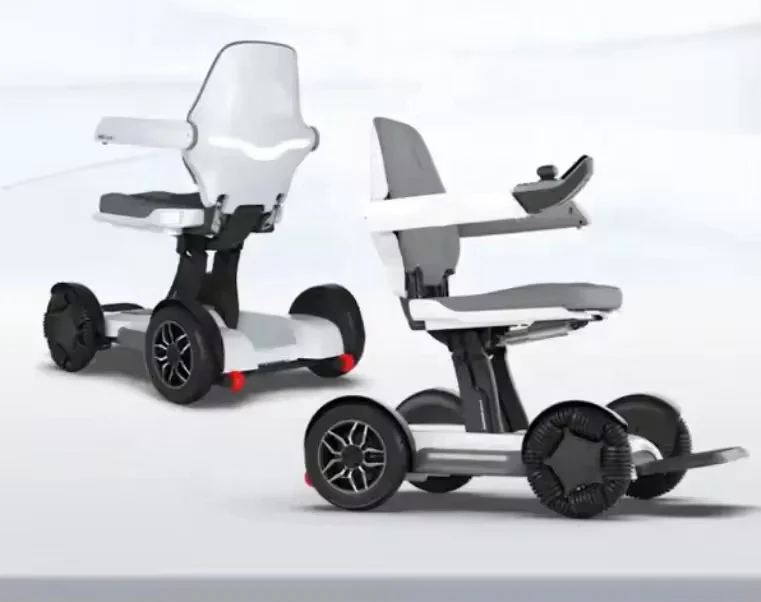 New type intelligent remote control fully automatic folding elderly disability mobility vehicle wheelchair
