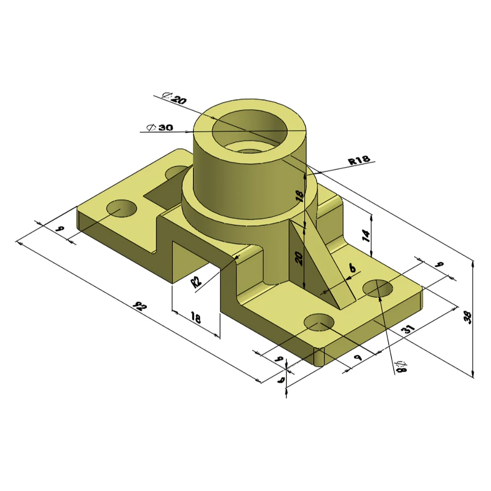 Дизайн и разработка нового продукта 2D 3D CAD чертежи детали инженерные