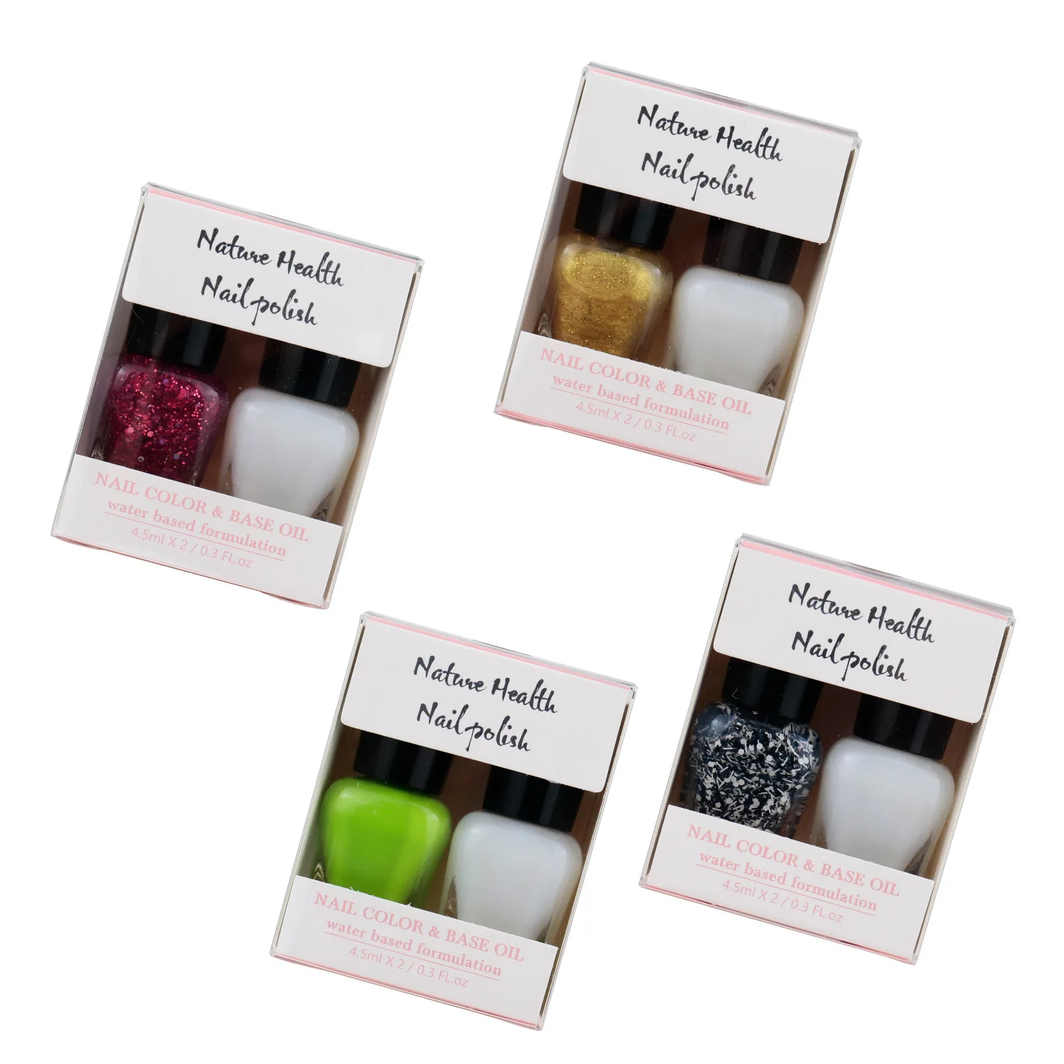 Newest Macaron Non Toxic Nail Polish Easy Peel Off Quick Drying Organic Eco Friendly Water Based Nail Polish