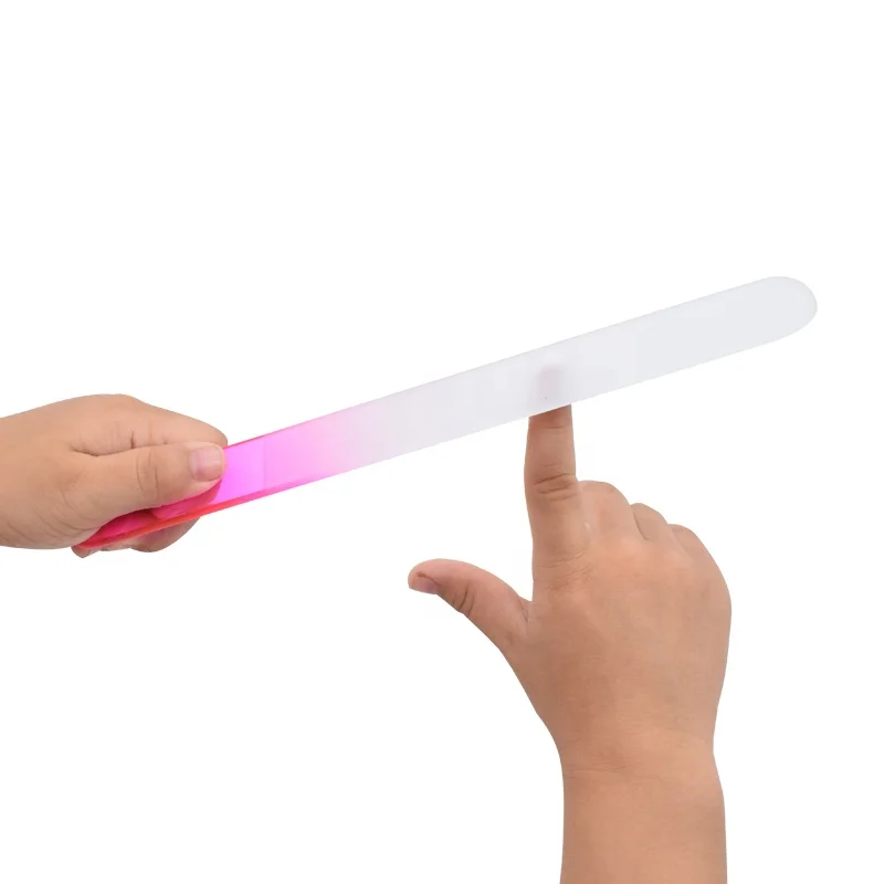 The spot Custom Logo Crystal Glass Nail File