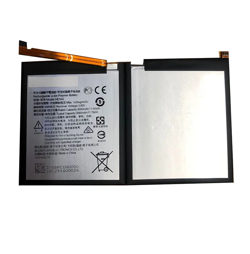 Mobile Phone Battery HE342 For Nokia X6 cell phone battery