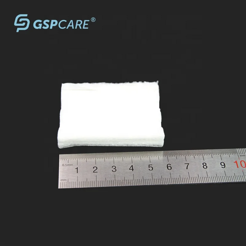 GSPCARE горячая Распродажа OEM-Сервис медицинский впитывающий ватный тампон с высокой впитывающей способностью одноразовые ватные тампоны для снятия макияжа
