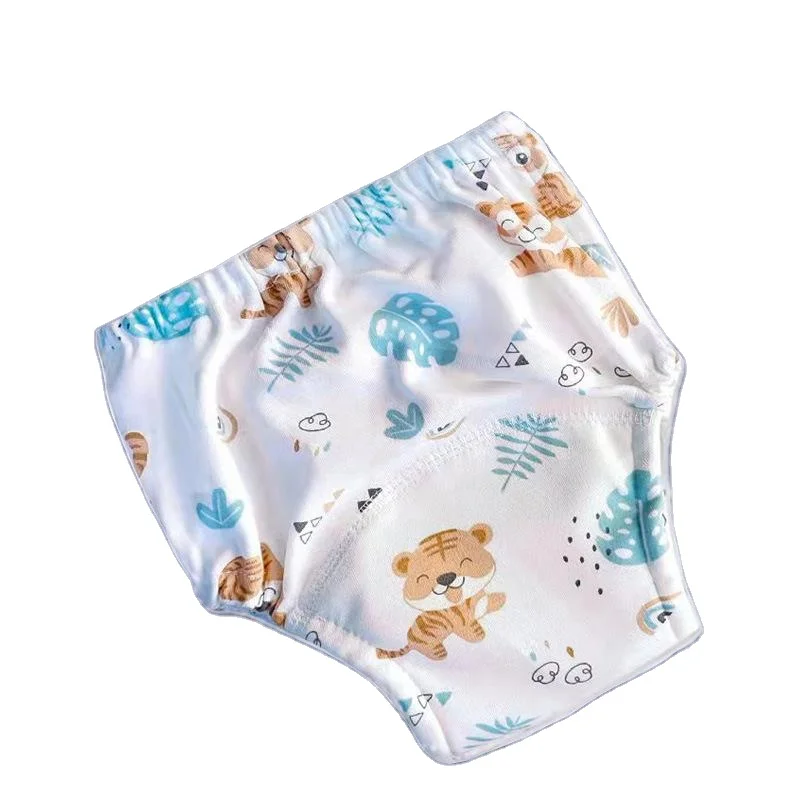Training Washable Reusable Baby Training Swim Cloth Diaper for Boy Girl Baby 6 layers of gauze baby cloth diaper
