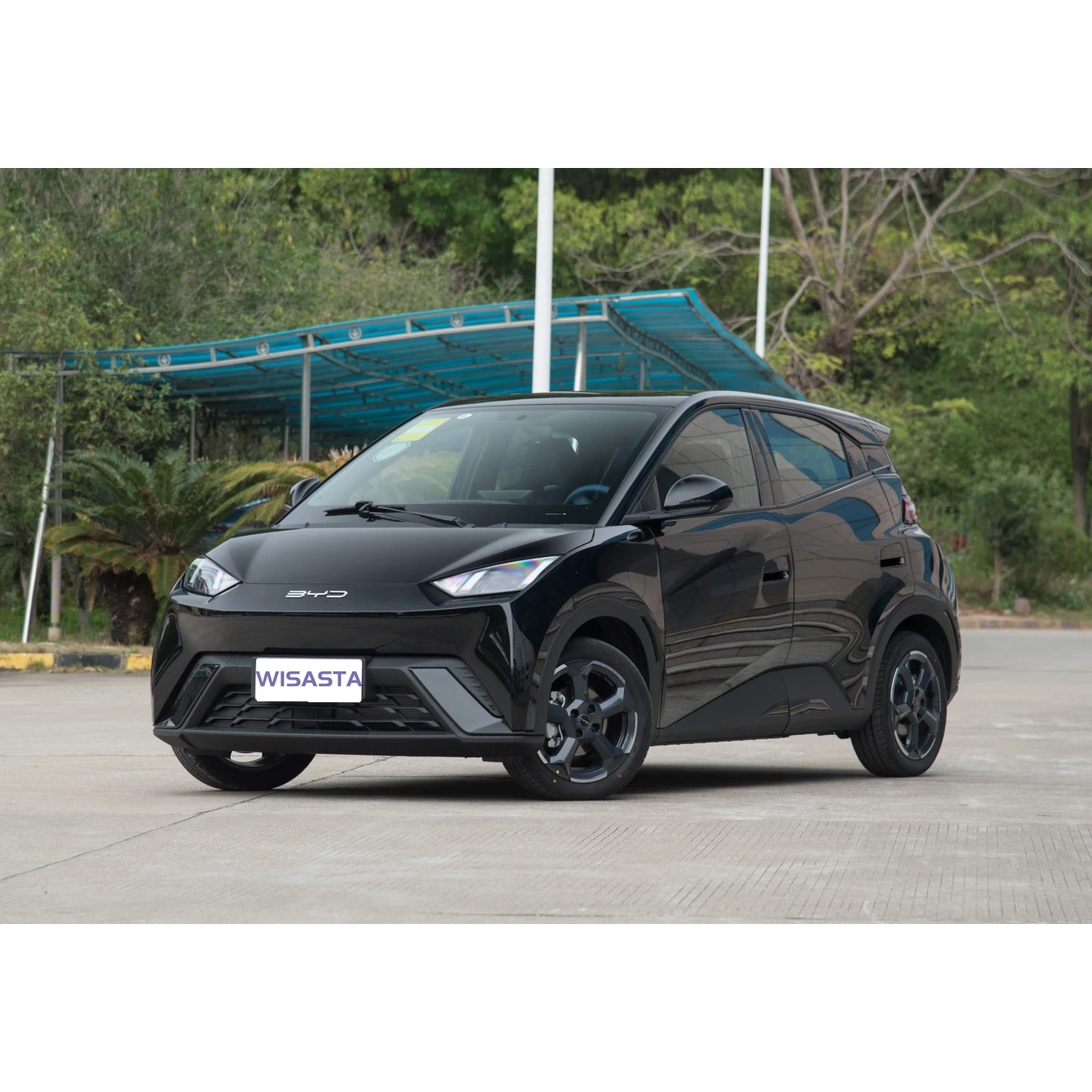 China byd Cheap price EV Mini car 5 door 4 seats long range safety big battery Charging at home new energy vehicles Small car