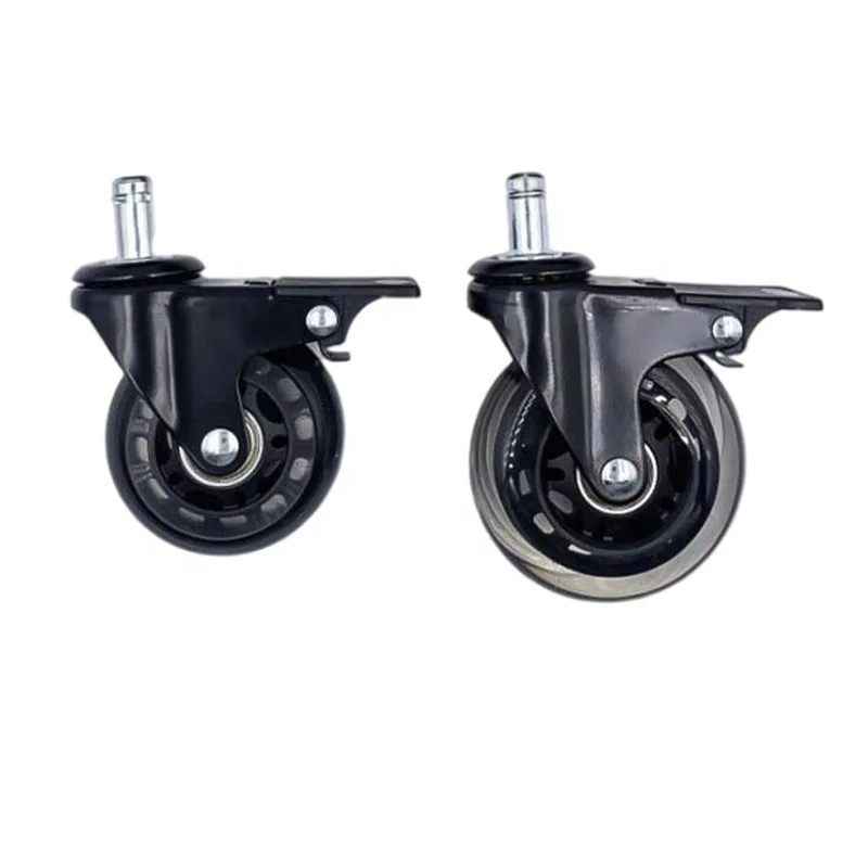 Мебель Omni, полиуретановые ролики для офисных стульев, колеса для офисных стульев, детское белое кресло с замком, офисное кресло с универсальным стержнем