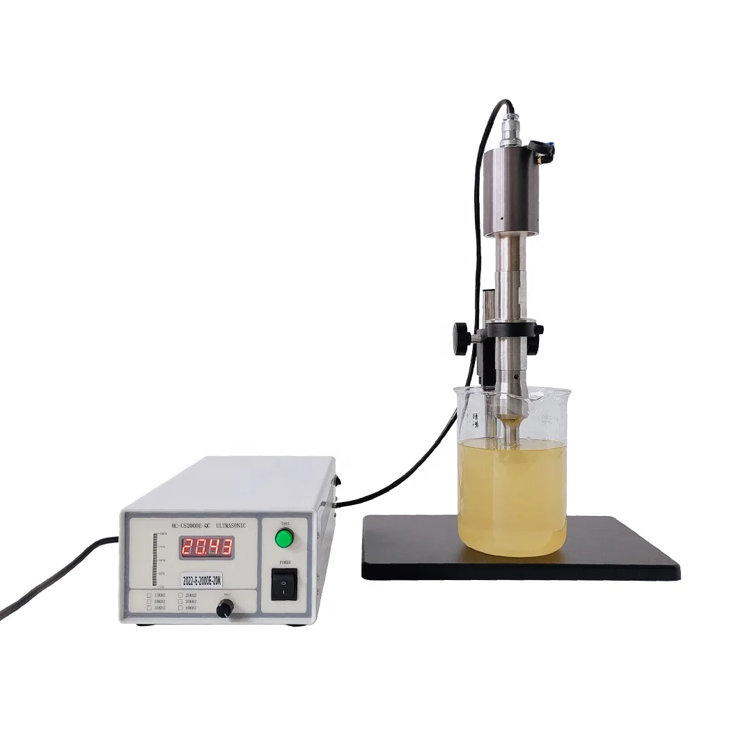 ultrasonic coating pigment paint mixing homogenizer for nanoparticles dispersion equipment