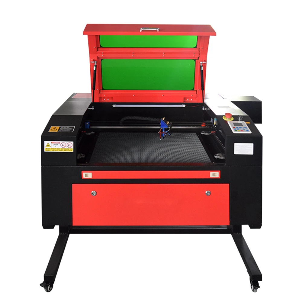 High-Efficiency 60W/80W/100W Max CO2 Laser Engraving Machine Multifunctional Programmable Leadshine Servo Motor Wood Paper LAS