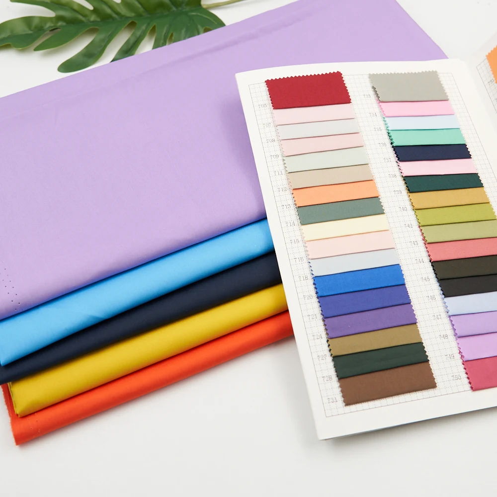 China manufacture 100 cotton poplin fabric for shirt blouse and medical clothes