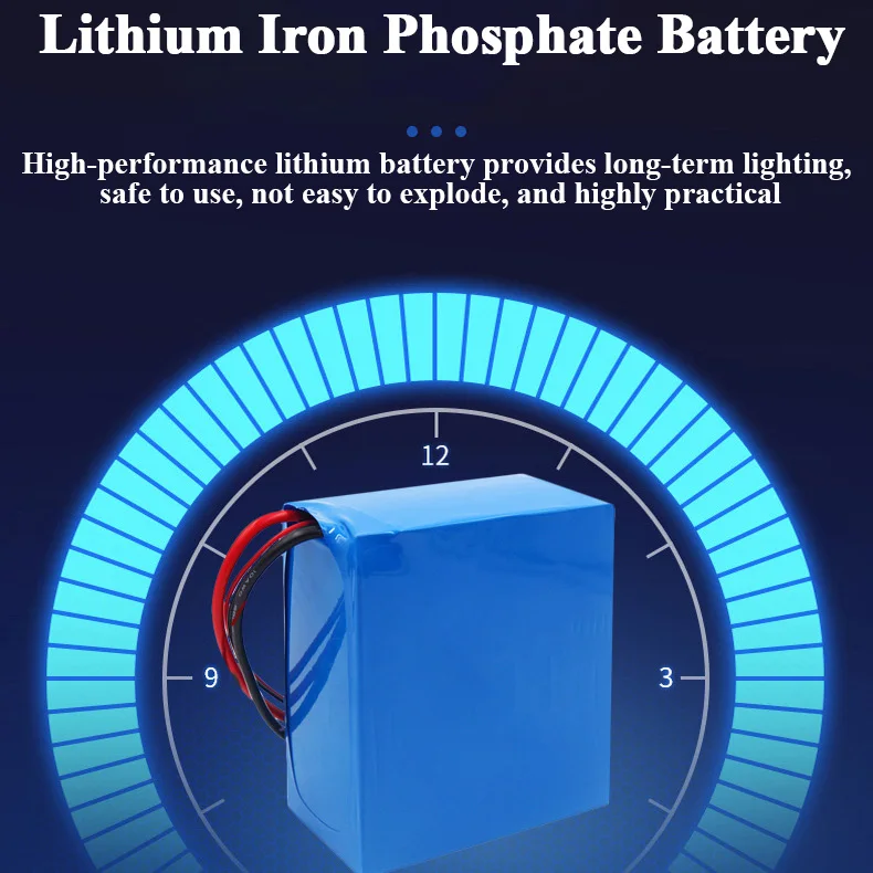 Outdoor Wall Mount Light Garden Light with Pole Solar Lamp High Power Outdoor Lithium Battery 2 In 1 LED Solar Street Light