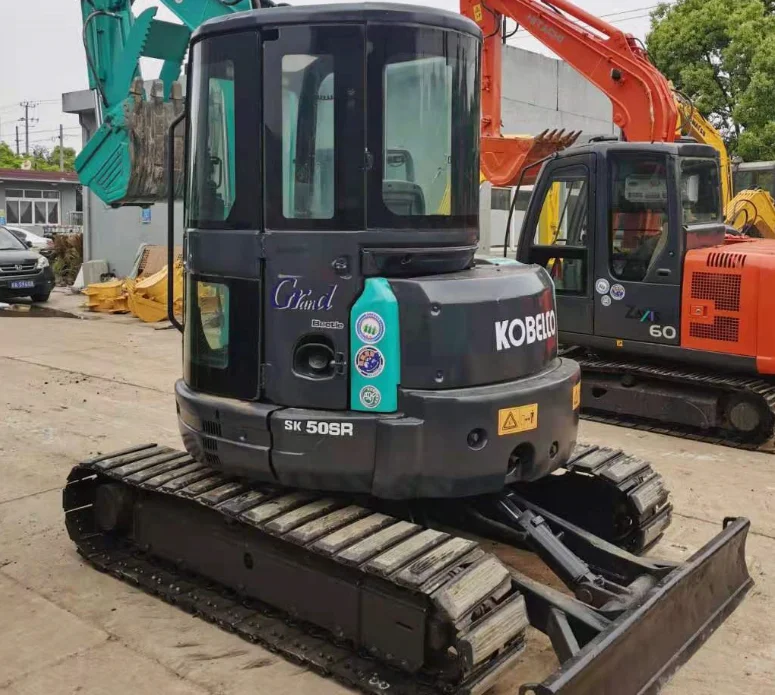 used excavator machine 5-8 ton Kobelco mini for sale digger equipment made in