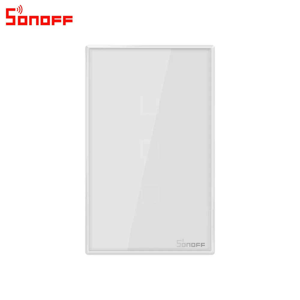 Интеллектуальный выключатель света Sonoff T0 US Smart Wi-Fi настенный Touch/Wifi/RF/APP пульт дистанционного управления